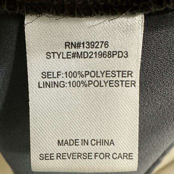 My Danielle Grey Swiss Dot Heart Textured Shortsleeve Blouse XL Gray - Picture 7 of 8